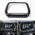 Rt-tcz For Camaro Carbon Fiber Interior Accessories Navigation Display Screen Trim Cover Chevy 2017-2023 Large Version 