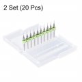 Uxcell Pcb Drill Bits 0 3mm Tungsten Carbide Rotary Tool Jewelry Cnc Engraving Print Circuit Board Micro 1 8 Inch Shank 2 Set