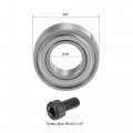 Uxcell 6pcs Bearing Accessory Kit 3 16 I D 8 Od Thick Top Mounted Bearings For Router Bit 5-40 X 1 4 Screws
