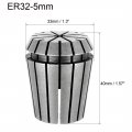 Uxcell Er32 5mm Spring Collet Chuck For Cnc Engraving Machine Lathe Milling Tool
