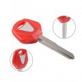 Fsfy Red Uncut Blank Ignition Key Blade Motorcycle Replacement For Yamaha Yzf R1 R6 Yzf600 Fz1 Fz6 Mt07 09
