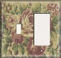 Snazzyswitch Rosy Hue Decorative Combo Light Switch Gfci Outlet Cover Single Toggle Decora Rocker Wall Plate 