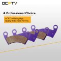 Ocpty Fa452 Front Carbon Fiber Brake Pads Fit For 2008-2009 Polaris Ranger 2x4 500 2010-2011 4x4 400 2012 13 Efi Le 2010 15 6x6