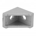 50pcs Aluminum Corner Bracket Extrusion Profile With Slot 6mm