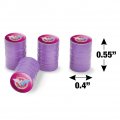 Wonder Woman 80th Pastel Logo Tire Rim Wheel Aluminum Valve Stem Caps