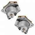 Caltric Rear Left Right Brake Caliper Compatible With Polaris Ranger Xp 700 4x4 2005 2006 Pads