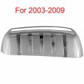 2pcs Car Rear License Plate Cover Trim For Toyota Land Cruiser Prado Fj150 2003-2020 Abs Chrome Accessories For 2003-2009