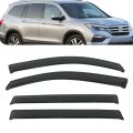Window Visors Shade Sun Rain Wind Guard Replacement For Honda Pilot 2016-2022 