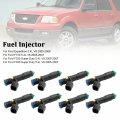 Topteng 8pcs Fuel Injectors 5c3z993da For Ford Expedition 4l V8 20-2006 F150 5 2005-2007 F250 Super Duty 5 F350 5