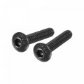 Uxcell M3x16mm Hex Socket Button Head Cap Bolts Screws Alloy Steel 100pcs