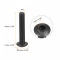 Uxcell M3x16mm Hex Socket Button Head Cap Bolts Screws Alloy Steel 100pcs