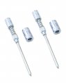 4 Needle Nose Grease Gun Adapter 2 Pack Hardened Steel Tip Use On Wheel Drive Universal Joints Narrow To Hard-to-reach Areas 