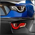 Led Streak Tail Lights Pair For Frs Brz Black