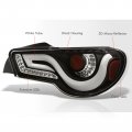 Led Streak Tail Lights Pair For Frs Brz Black