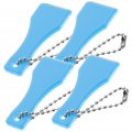 Uonlytech 20 Pcs Scratch Tool Lottery Scratcher Keychain Paint Stripper Scraper For Gift Stickers Ticket Remover Sports Vintage
