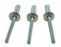Small Head Aluminum Mill Plain Pop Rivets 3 16 In 8 Diameter 1 4 To Grip Range 250 Count 