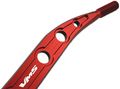 Vms Racing Dual Bend Short Throw Shifter In Red Cnc Aluminum For Acura Integra 2dr 4 Dr 2 Door Coupe Hatchback Hb Jdm Dc Bc2 Ba 
