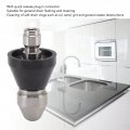 Kuuleyn Jet Nozzle Pressure Washer Sewer Jetter G1 4 Pipe Cleaning Stainless Steel Pressure For Unclogger Accessories
