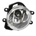 Front Driving Fog Light Lamp Assembly With Bulb For 2014 To 2020 Toyota 4runner Left Driver Side Clear Lens Chrome Housing 