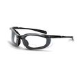 Crossfire Eyewear 84425 2 5 Diopter Concept Safety Glasses With Black Frame And Clear Lens 