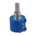 Wirewound Cylindrical Potentiometers 3590s-2-202l 2k Ohm 10 Turn Rotary Shaft Set Of 2 With Washers And Nut 