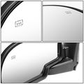 Left Side Black Powered Heated Defroster Mirror For Chevy Gmc Silverado Sierra
