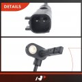 A-premium Abs Wheel Speed Sensor Compatible With Mitsubishi Models Lancer 2008015 L4 2 0l 2009-2015 2 4l Front Right Passenger