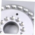 Doitool 2pcs 36 Camping Tent Lights Patio Umbrella Pole Light Round Dics Lamp Led Garden