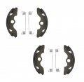 Front And Rear Brake Shoes For Honda Recon 250 Trx250tm 2001-2004