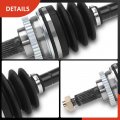 A-premium Cv Axle Shaft Assembly Compatible With Suzuki Esteem 1995-2000 Sedan 1998-2000 Wagon L4 1 6l Front Left Driver Side