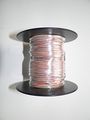 Tan Orange Striped 18 Ga Awg Gxl Wire 100 Spool For Automotive Truck Motorcycle Rv General Purpose Copper 94 O D Abrasion 