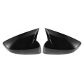 Pair Car Rear View Driver Passenger Side Mirror Cover Cap Overlay Gloss Black For Subaru Brz 2012-2020 Models With Turn Signal 
