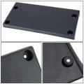 2-piece Bumper Cover Factory Style Front License Plate Mounting Bracket Compatible With Sorento 16-18 Matte Black