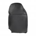 Autokay 4 Pcs Both Side Leather Seat Cover Black And Driver Passenger Bottom For Dodge Ram 1500 2500 3500 Slt 1998-2002