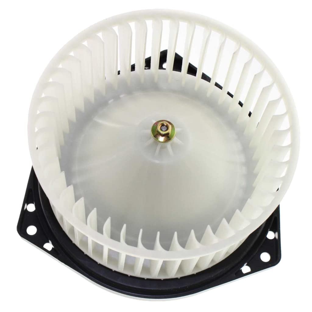Blower Motor With Wheel For Nissan Pathfinder 1996 To 2004 Ni3126103 272207j201 Front Position Standard Style Black