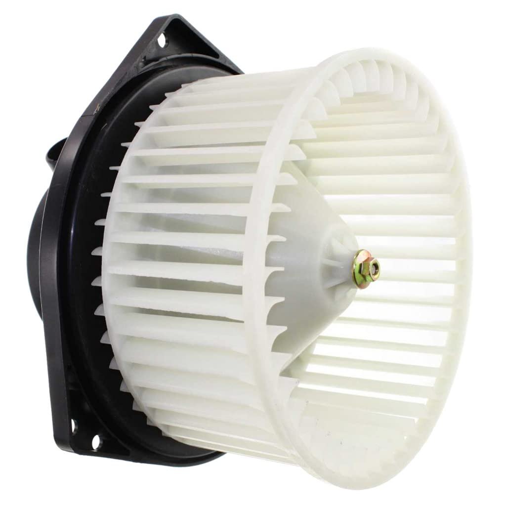 Blower Motor With Wheel For Nissan Pathfinder 1996 To 2004 Ni3126103 272207j201 Front Position Standard Style Black