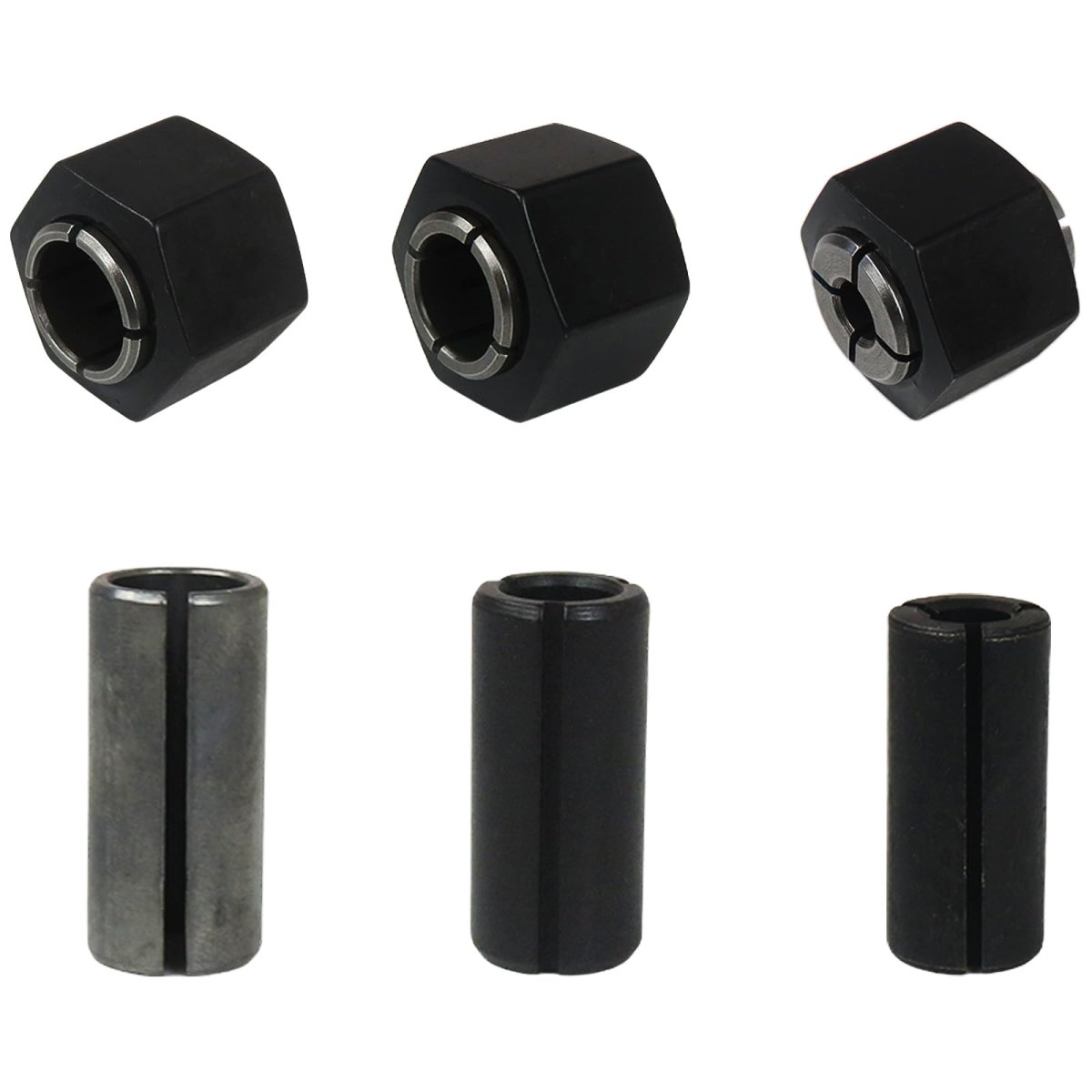 Collet Chuck And Nut Set For 17 1617evs 1618 1618evs 1613 1619evs Router Replaces 2610906283 1 4 In 2610906284 1 2 2610906287 3