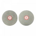 Uxcell 200mm 8-inch 60 120 Grit Diamond Coated Flat Lap Wheel Grinding Sanding Polishing Disc