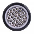Ocpty 24led Side Marker Light 10pcs 4a White Round Trailer Lamp Stop Turn Tail Fit For Boats Truck Pickups 12v Waterproof