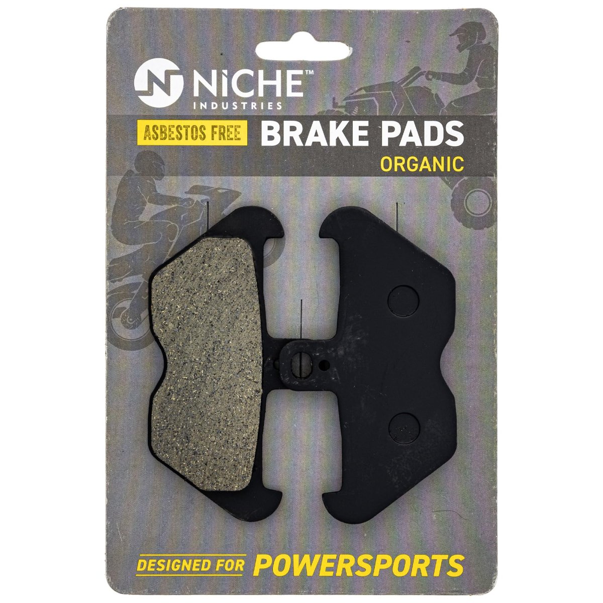 Niche Brake Pad For Set Bmw R100r R1100gs R1100r R1100s R850r R1200c 34117663764 Front Organic 2 Pack