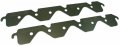 Exhaust Block Off Storage Plate Sbf Conv Heads Pair 