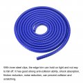 Uxcell Edge Trim Blue U Shape Protector Rubber With Steel Clips Fits 3 64 -3 32 8 2ft 2 5meter Length Door Guards