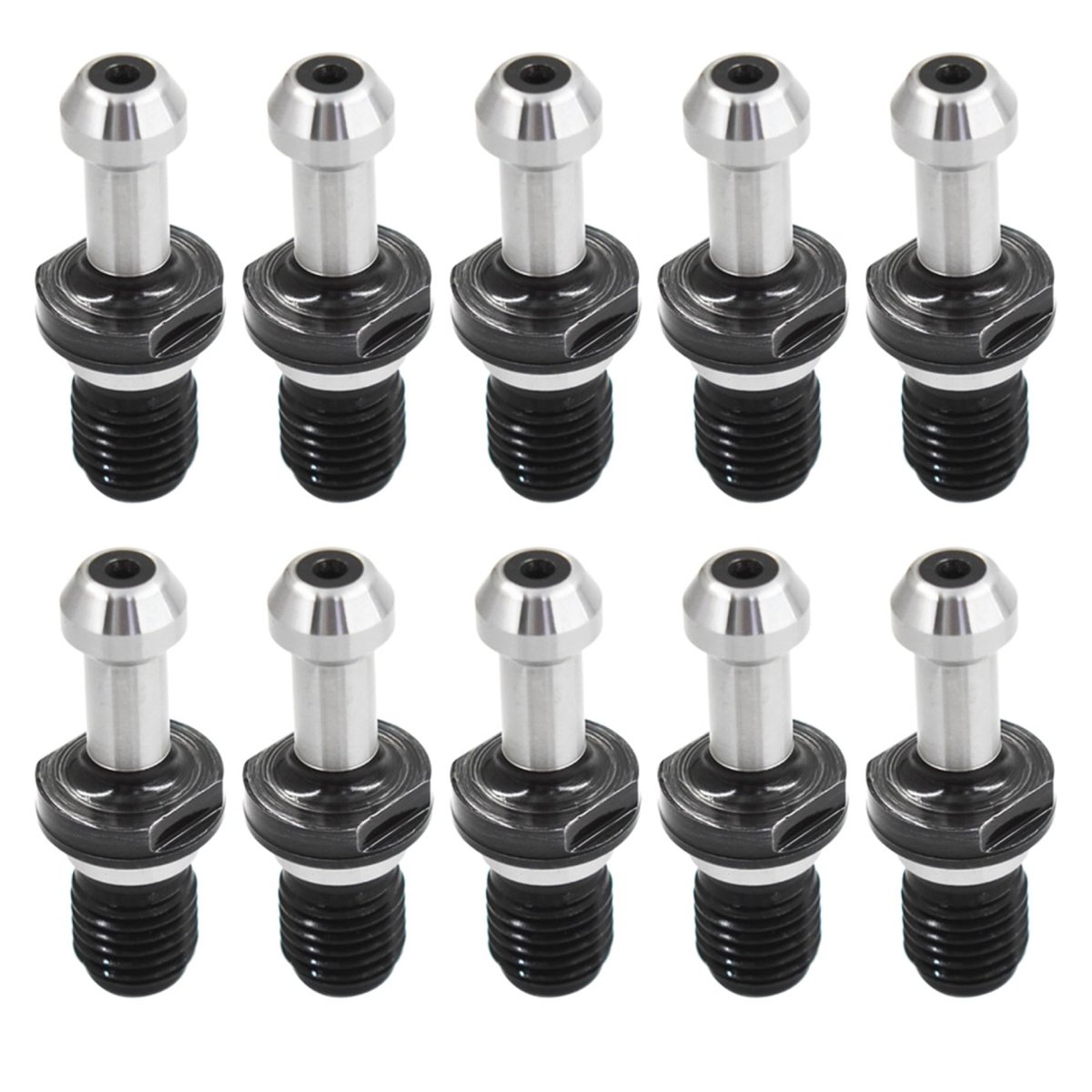 10pcs Bt40 45 Degree 0 589 Inch Pull Stud Retention Knob