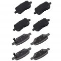 Aintier Automotive Replacement Brake Pads Front Rear Fit For Chevrolet Cobalt 2008 For Malibu 2004-2012 Pontiac G5 2007-2009 G6