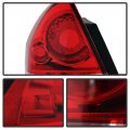 Acanii For 2006-2013 Chevy Impala Rear Replacement Tail Light Brake Lamp Assembly Driver Side Only