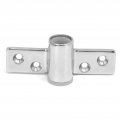 2pcs Marine Oarlock Sockets 316 Stainless Steel Material With Plastic Bearings Side Mounted For Boats Yachts For 1 2in Shank