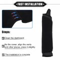Vekauto Dashboard Cover Compatible For Toyota Camry 2002-2006 Non-slip Polyester Black Mat Dash Board Protector