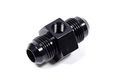 Fragola Aluminum Male X Gauge Adapter -8 An W 1 8 Fpt On Side Black 