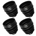 Caltric 2 Rear Axle Inner Outer Cv Boot Kit Compatible With Polaris Ranger 400 4x4 2010 2011 2012 2013 2014