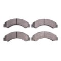 Front Brake Pads For Isuzu Npr Hd 1999 To 2024 4000 Hybridynamic Series 8 11 Inner Pad Width 2 95 Outer Height 0 79 In 